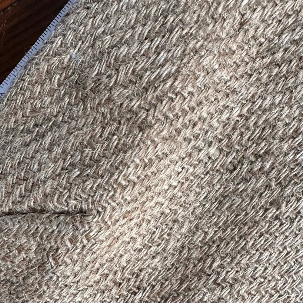 Handcrafted Burlap Coffee Bag with Floral Strap - Picture 8 of 8